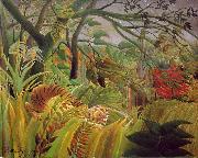 Henri Rousseau Surprise oil